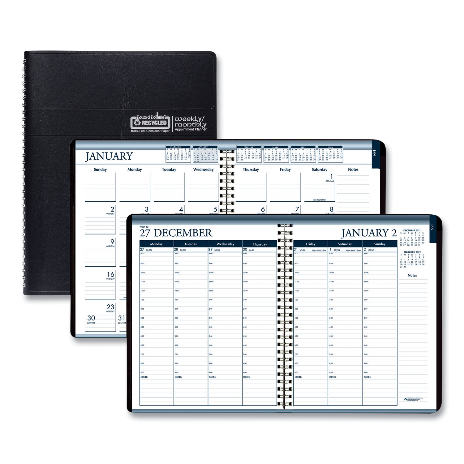 house-of-doolittle-recycled-wirebound-weekly-monthly-planner-num-hod28302_1